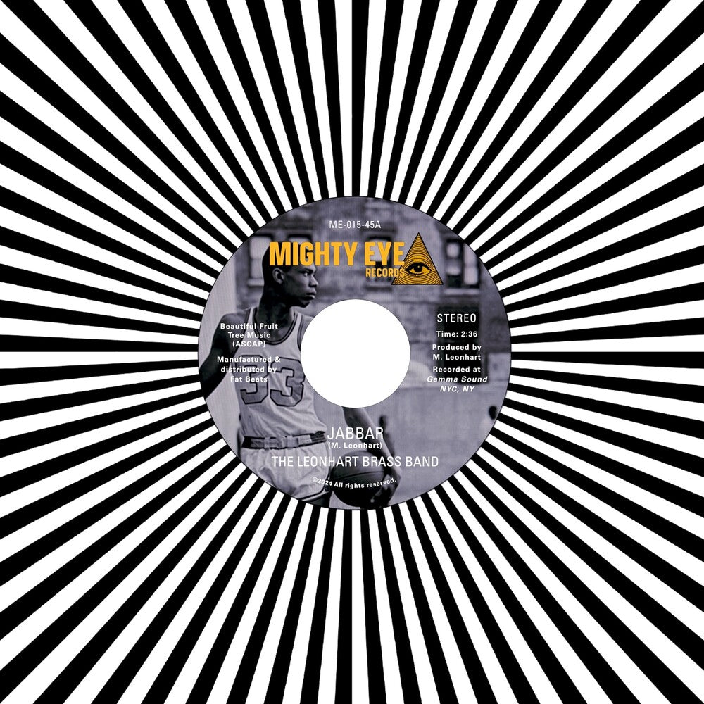 the album cover for Leonhart Brass Band - Jabbar B/W The Iceman