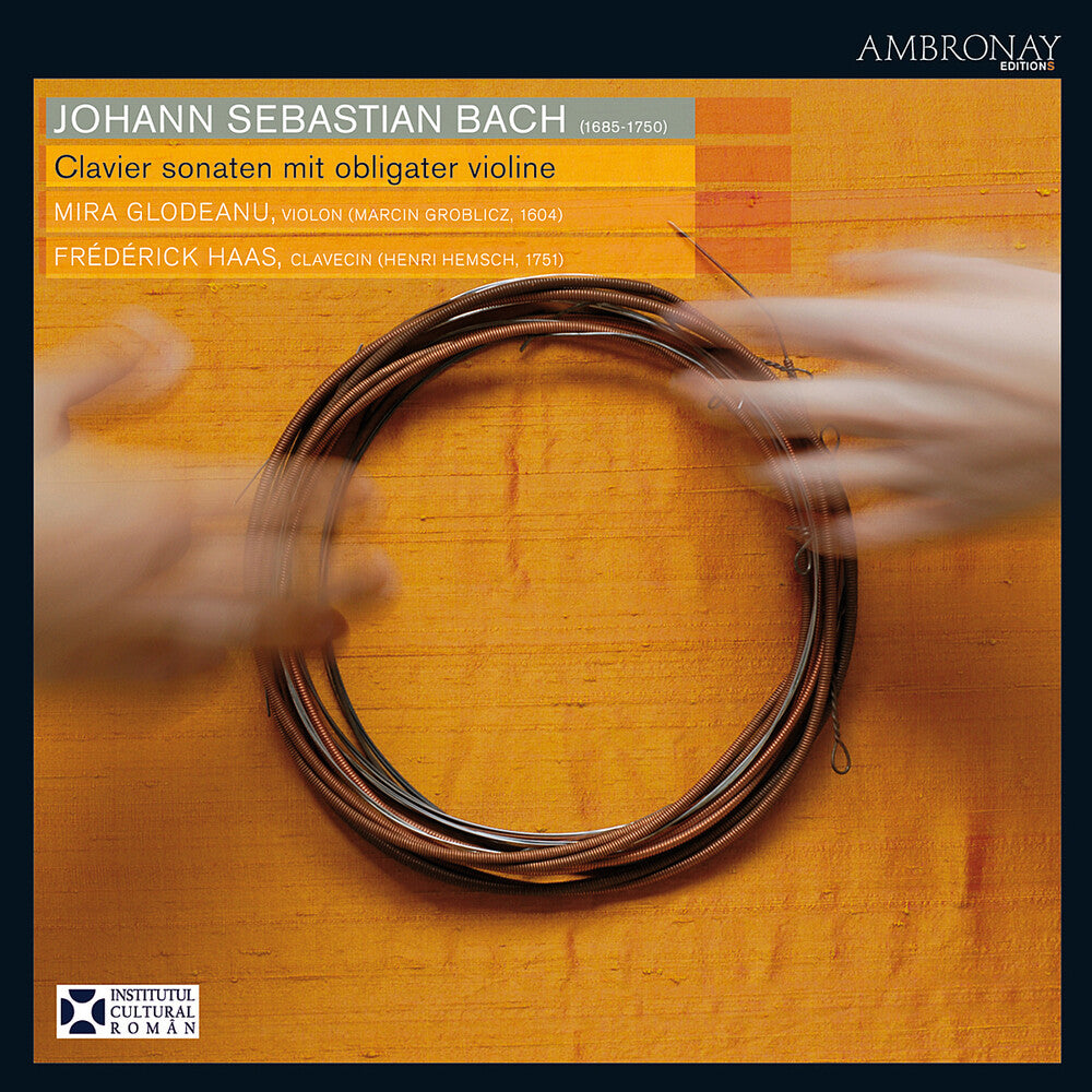 the album cover for Frederick Haas & Glodeanu - Clavier Sonaten Mit Obligater Violi