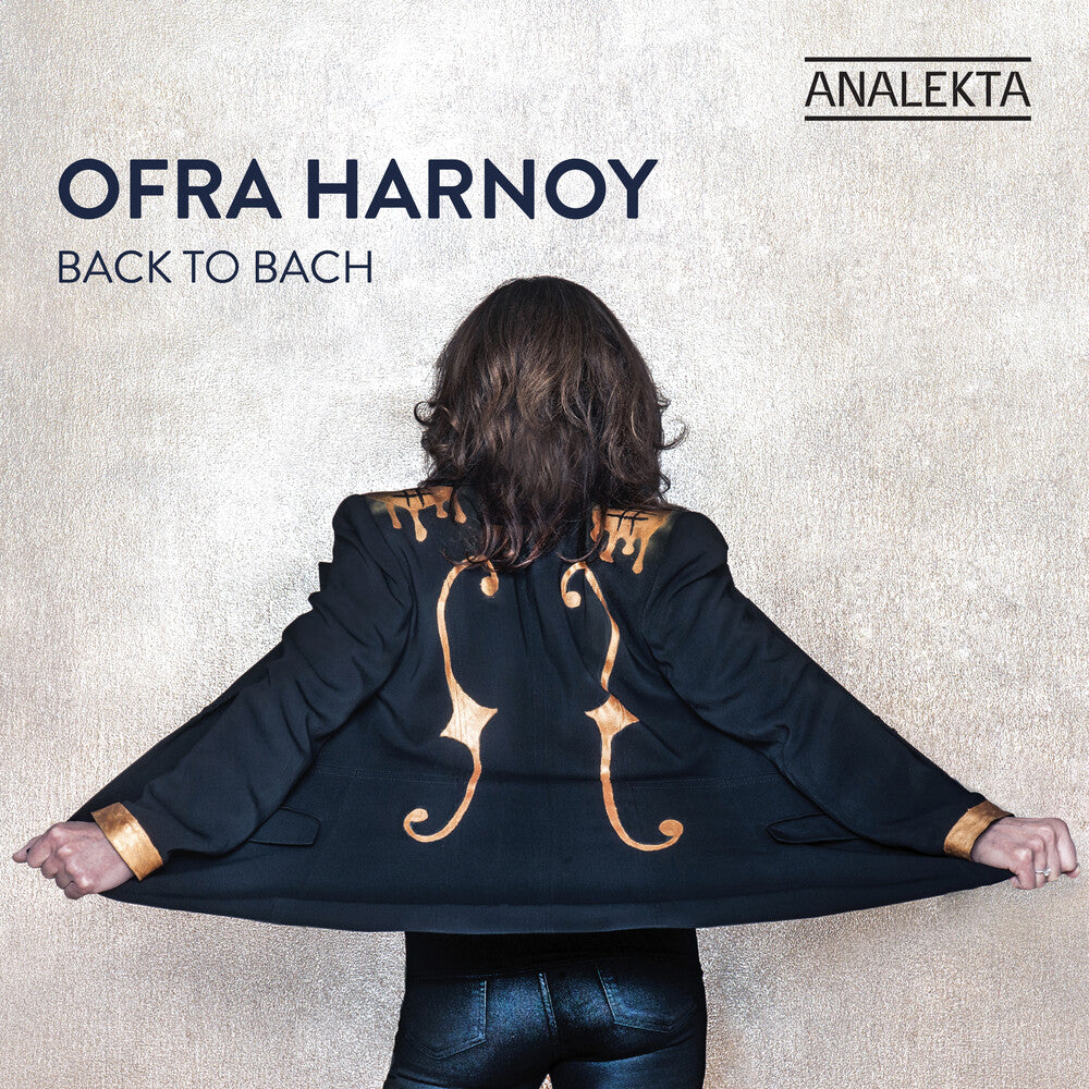 the album cover for Ofra Harnoy - Back To Bach