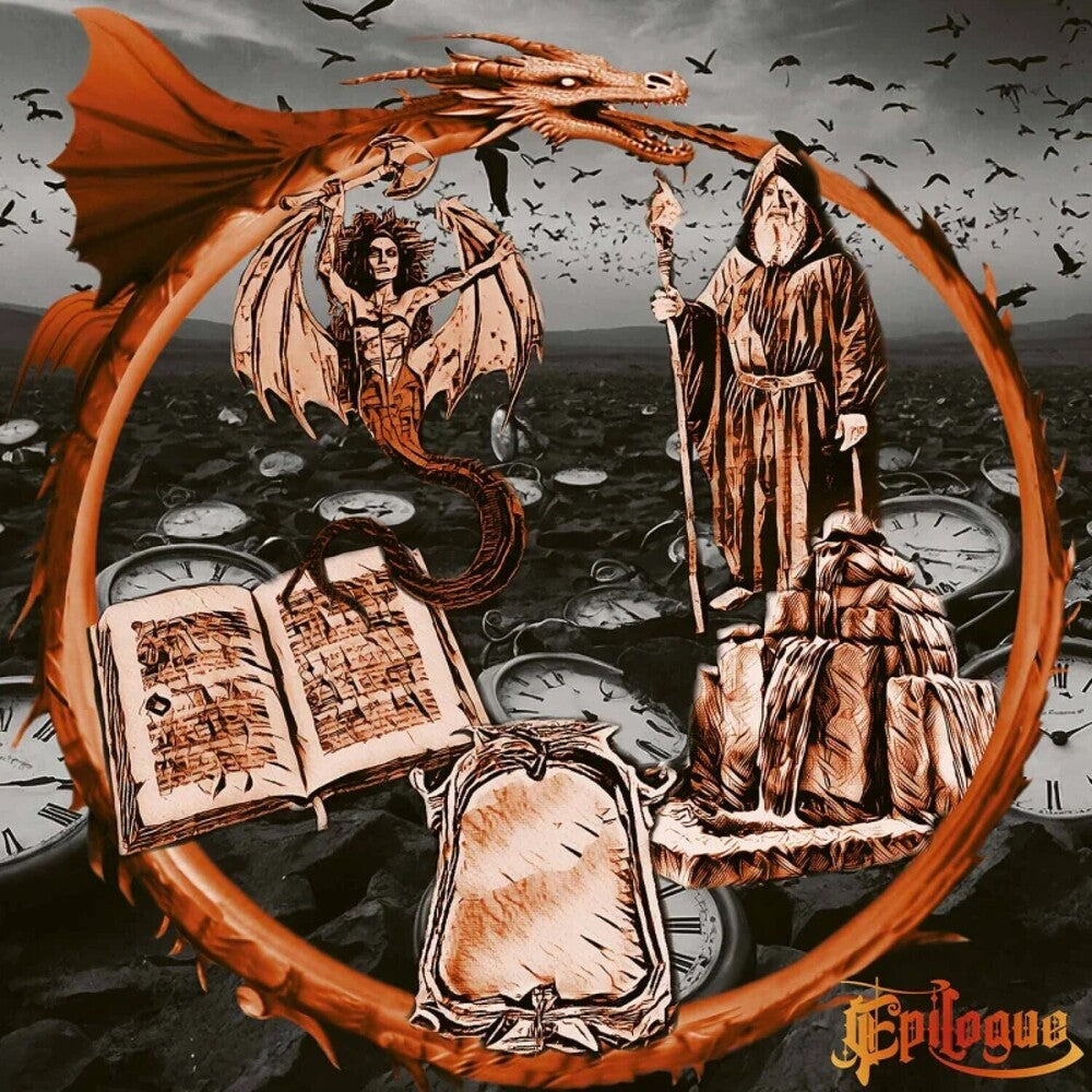 the album cover for Vulcano - Epilogue (Slip)
