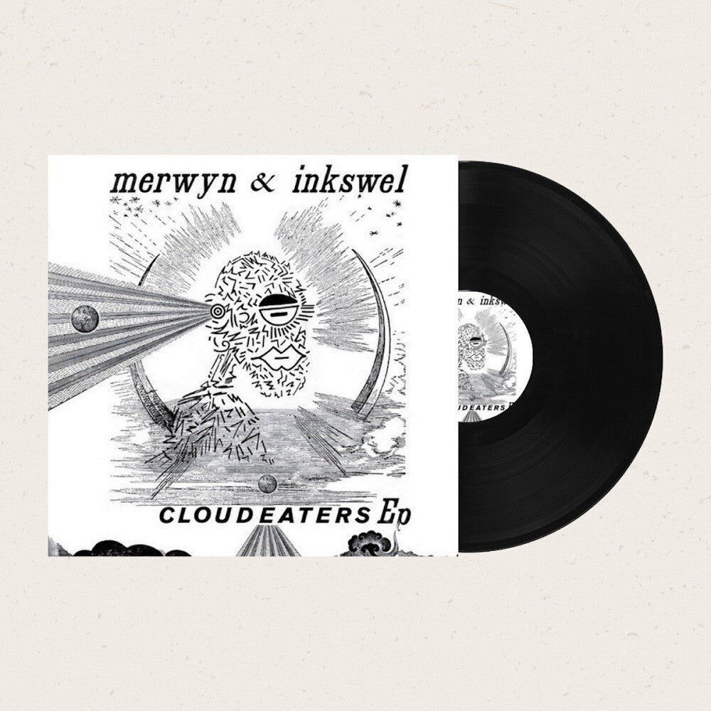 the album cover for Merwyn & Inkswel - Cloudeaters