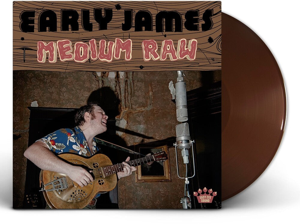 the album cover for Early James - Medium Raw