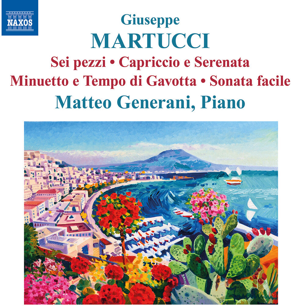 the album cover for Martucci / Generani - Piano Works