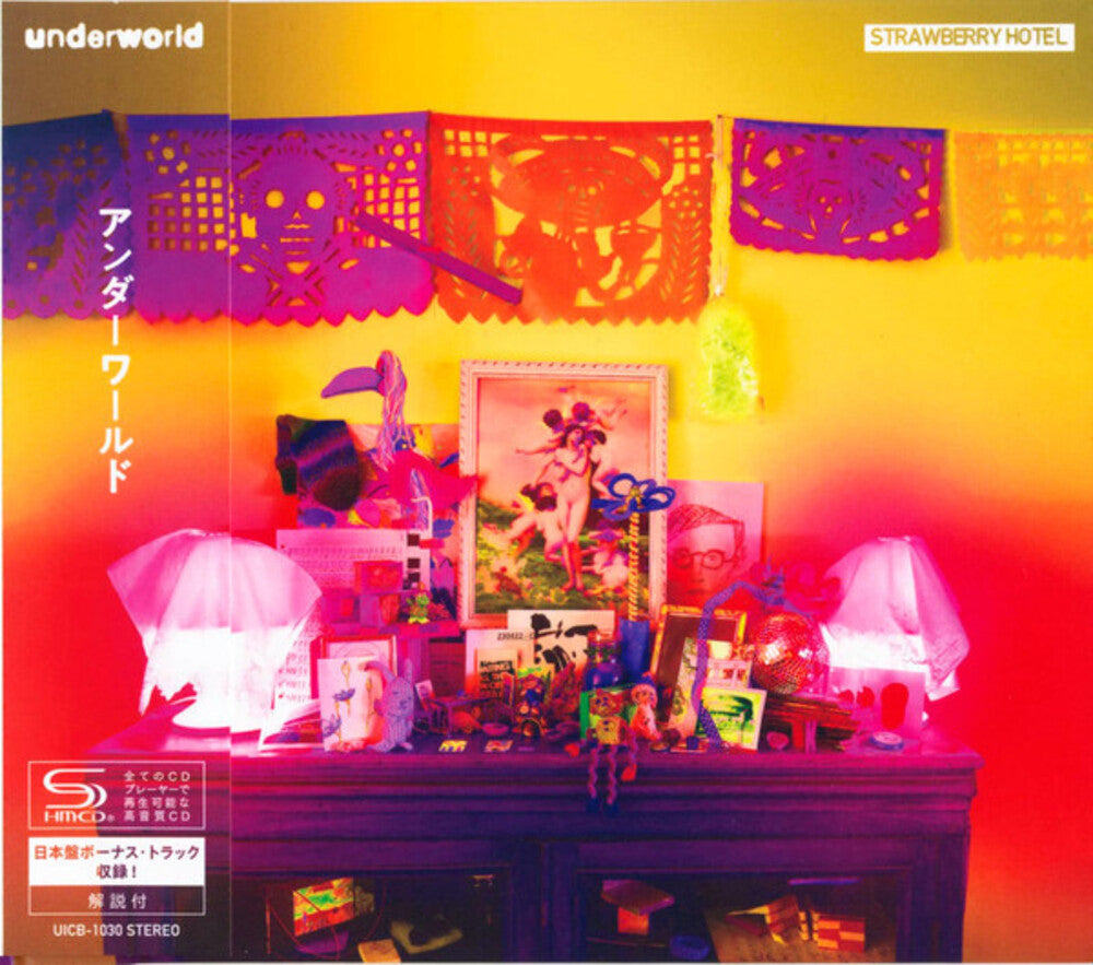 the album cover for Underworld - Strawberry Hotel (Bonus Track) (Shm) (Jpn)