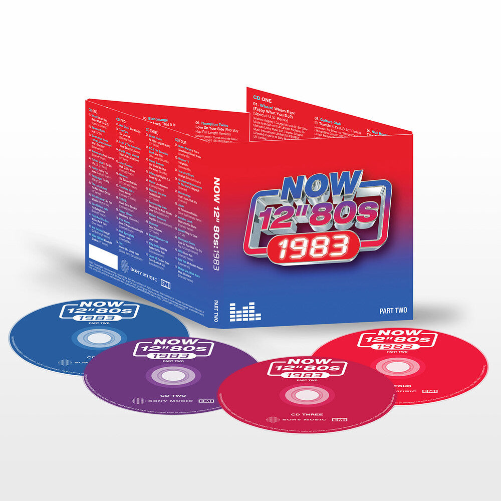 the album cover for Now 12-Inch 80's: 1983-Part 2 / Various - Now 12-Inch 80's: 1983-Part 2 / Various