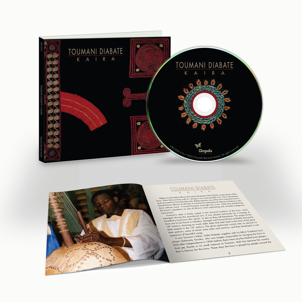 the album cover for Toumani Diabate - Kaira