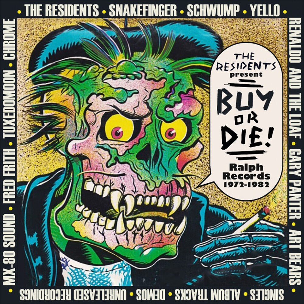 the album cover for Residents Present Buy Or Die Ralph 1972-1982 / Var - Residents Present Buy Or Die Ralph 1972-1982 / Var