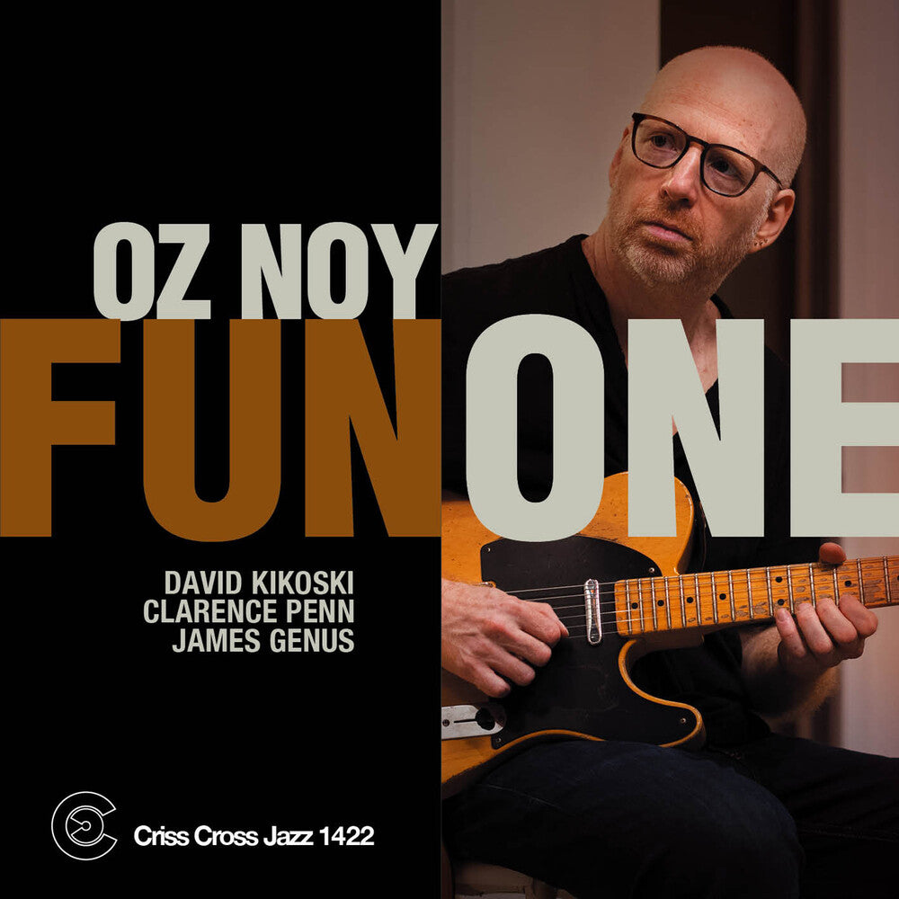 the album cover for Oz Noy Quartet - Fun One