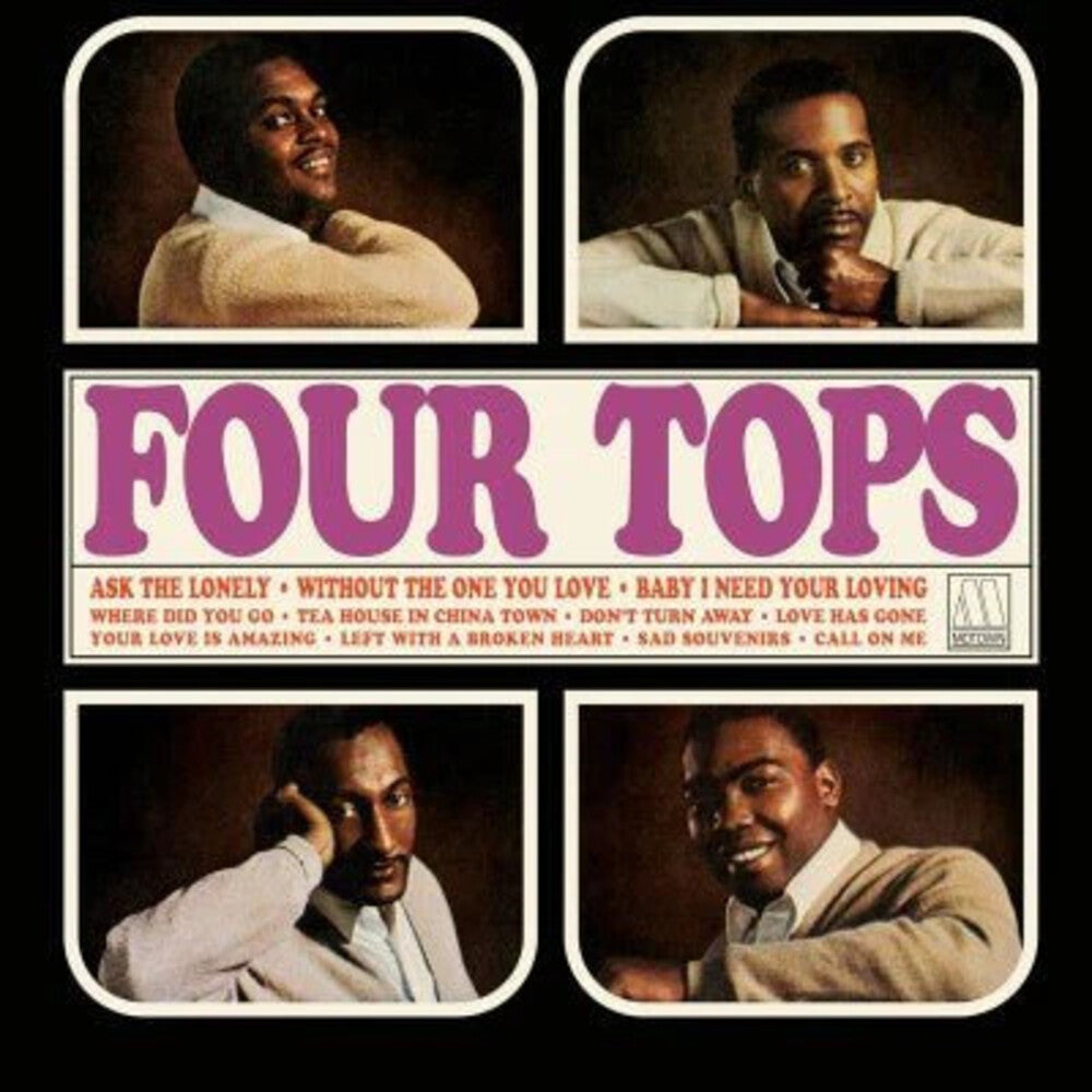 the album cover for Four Tops - Four Tops (Mono Edition) (Mono)