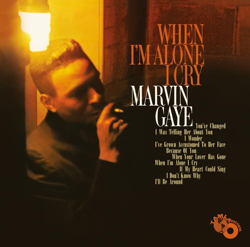 the album cover for Marvin Gaye - When I'm Alone I Cry (Mono Edition) (Mono)