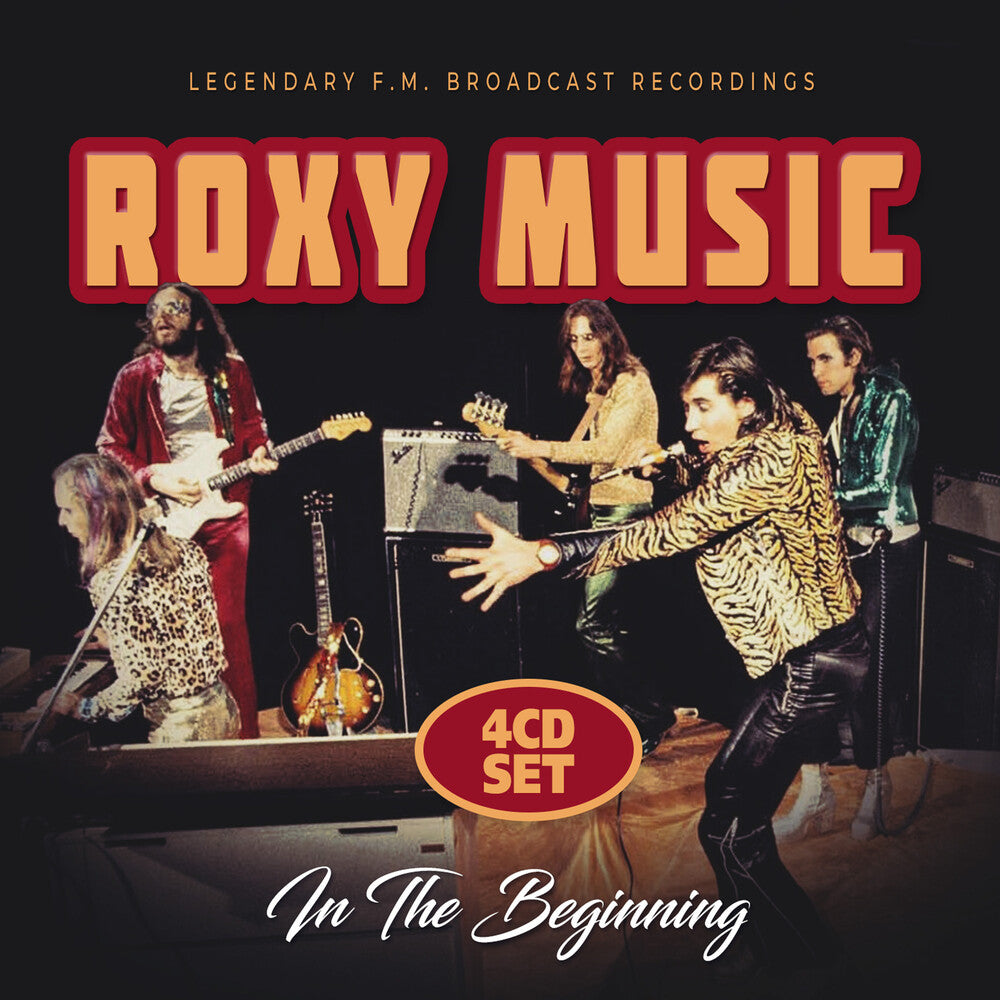 the album cover for Roxy Music - In The Beginning / Radio Broadcast