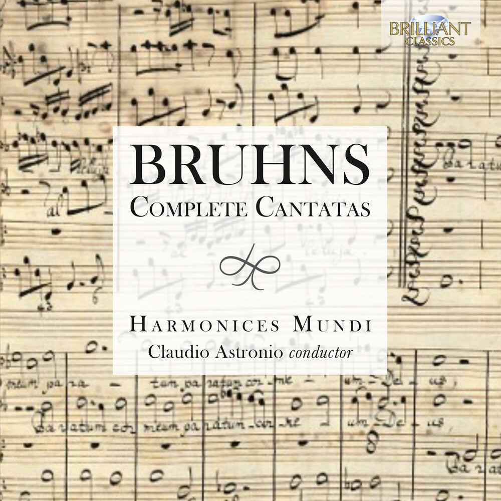 the album cover for Bruhns / Claudio Astronio - Bruhns: Complete Cantatas