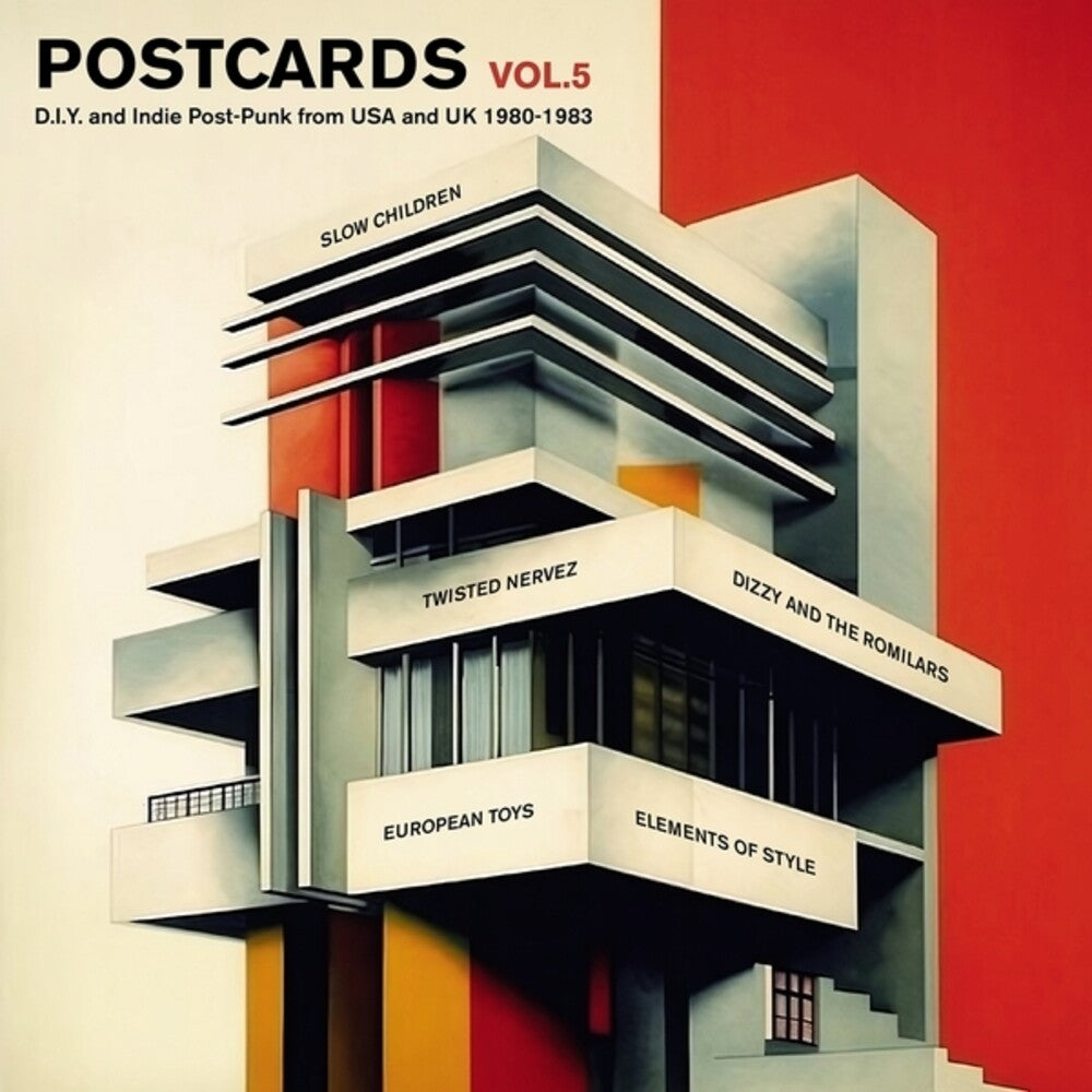 the album cover for Postcard 5 / Various - Postcard 5 / Various