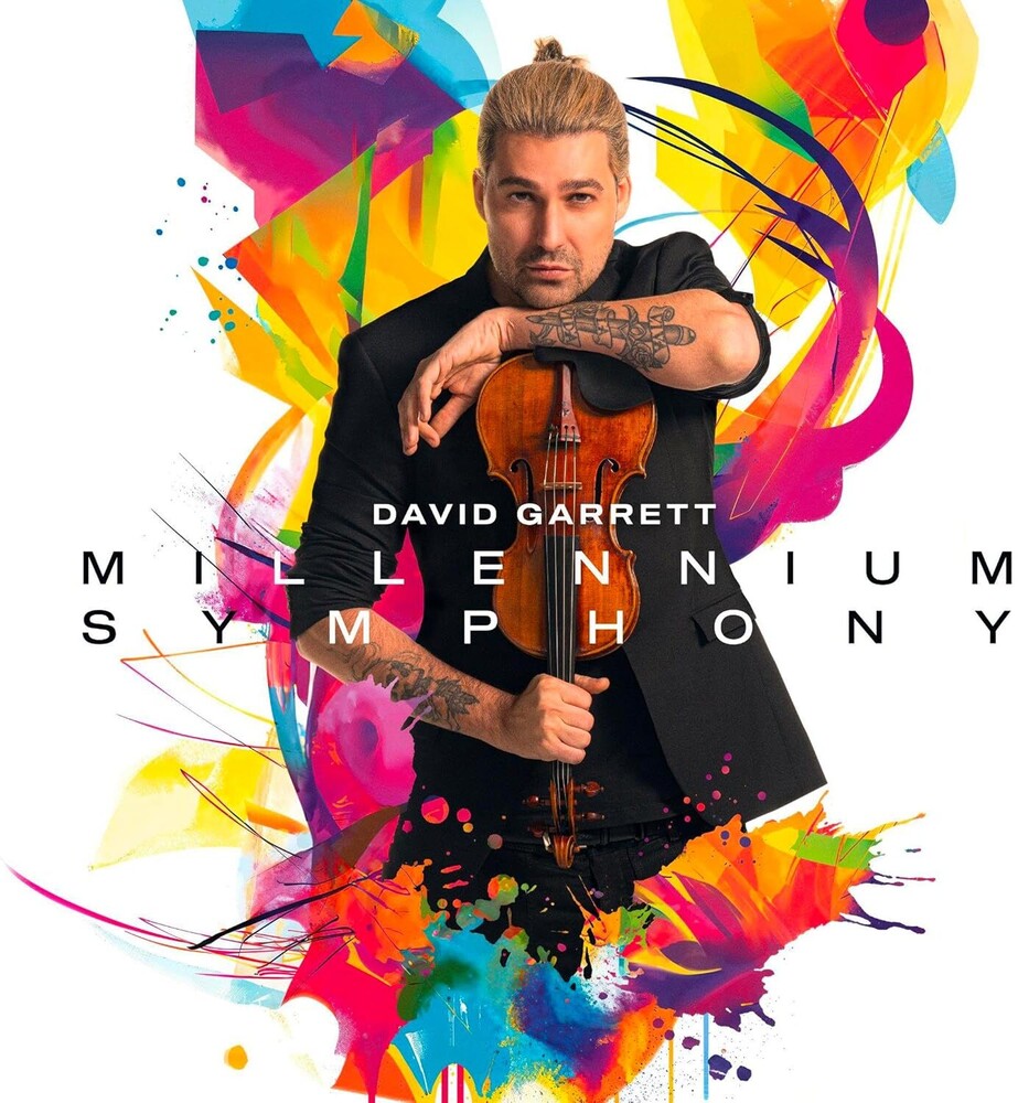 the album cover for David Garrett - Millennium Symphony (Uk)