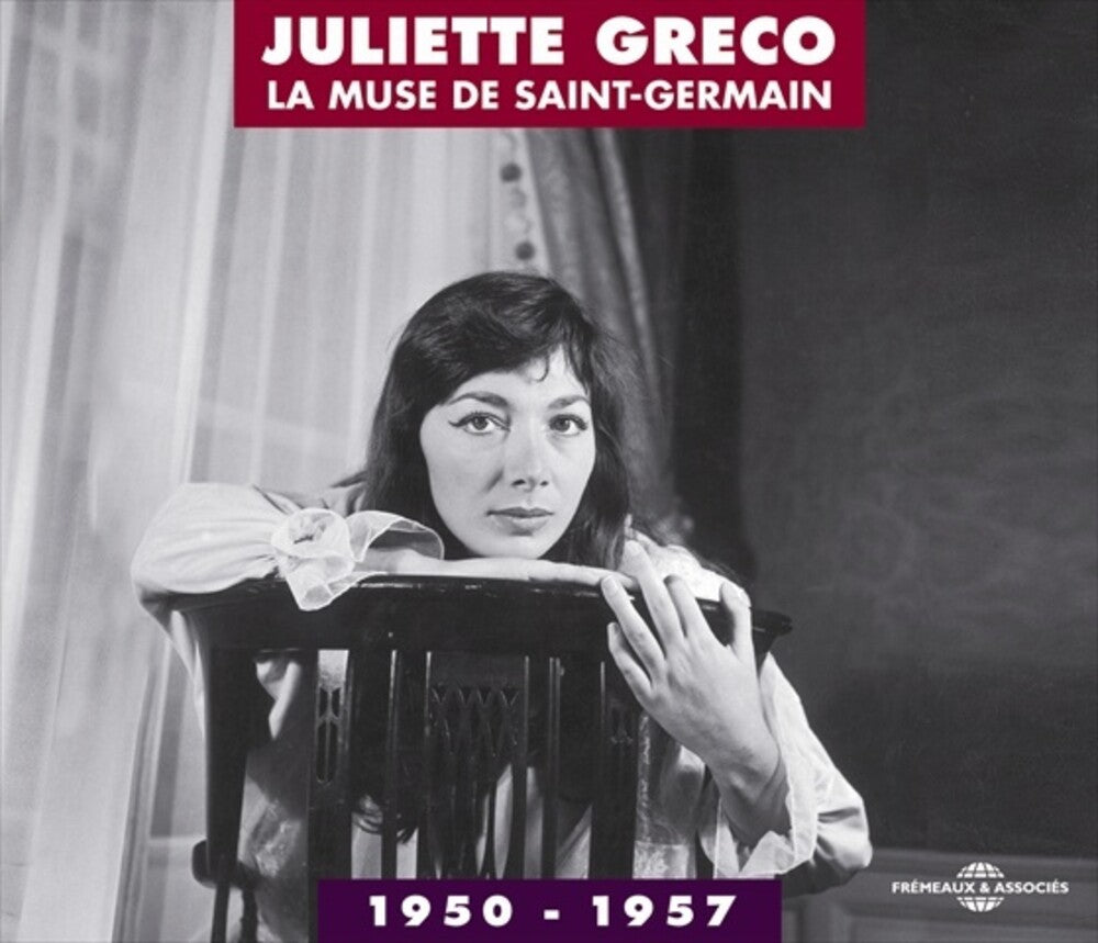 the album cover for Juliette Greco - 1950-1957: La Muse de St Germain