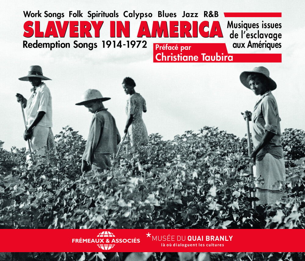 the album cover for Slavery In America - Musiques Issues de L'esclavage Aux