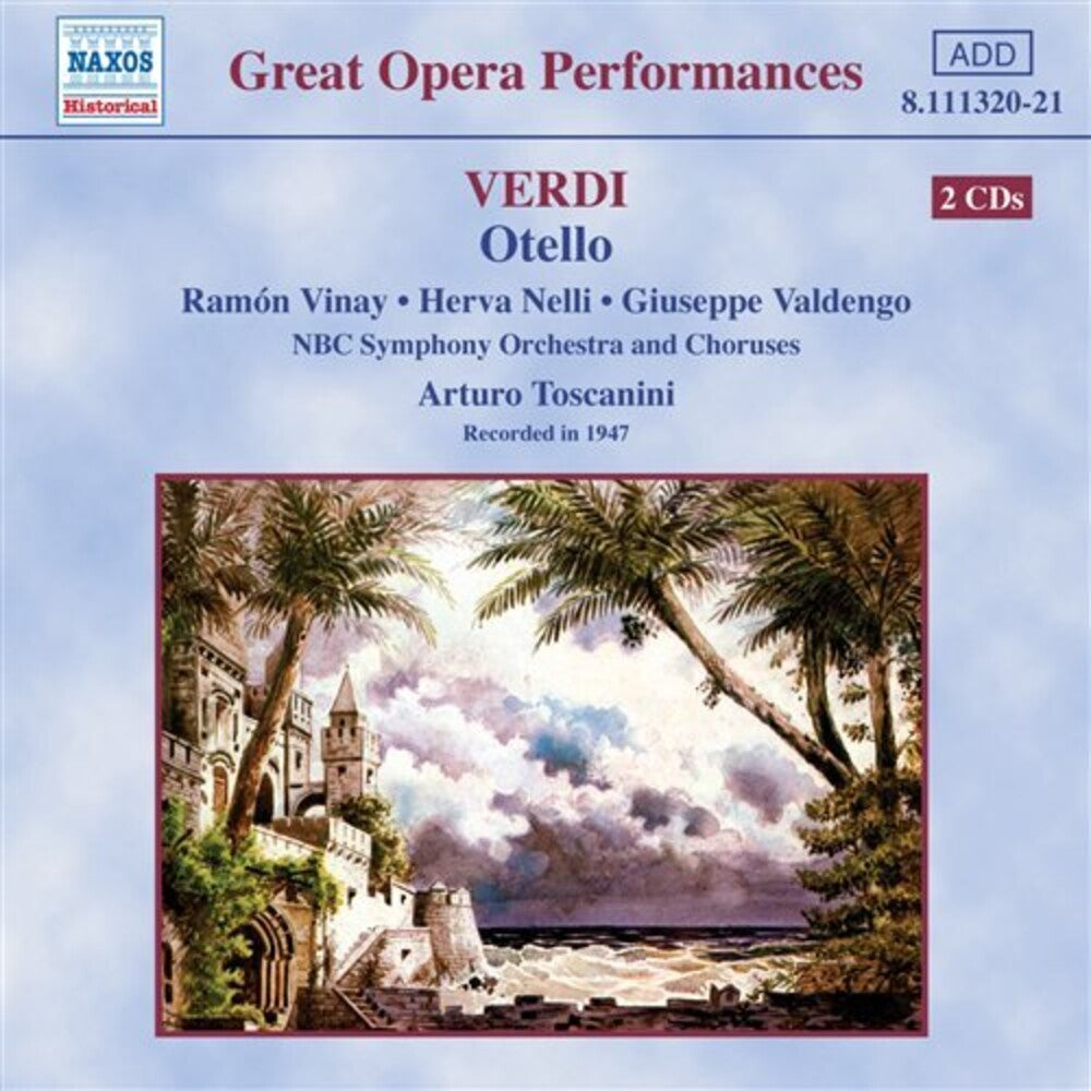 the album cover for G Verdi - Otello (Integrale)