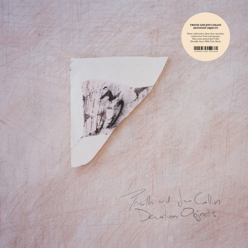 the album cover for Troth / Jon Collin - Devotion Objects