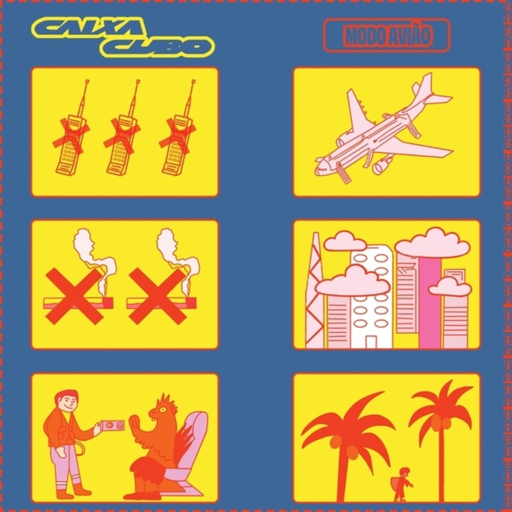 the album cover for Caixa Cubo - Modo Aviao