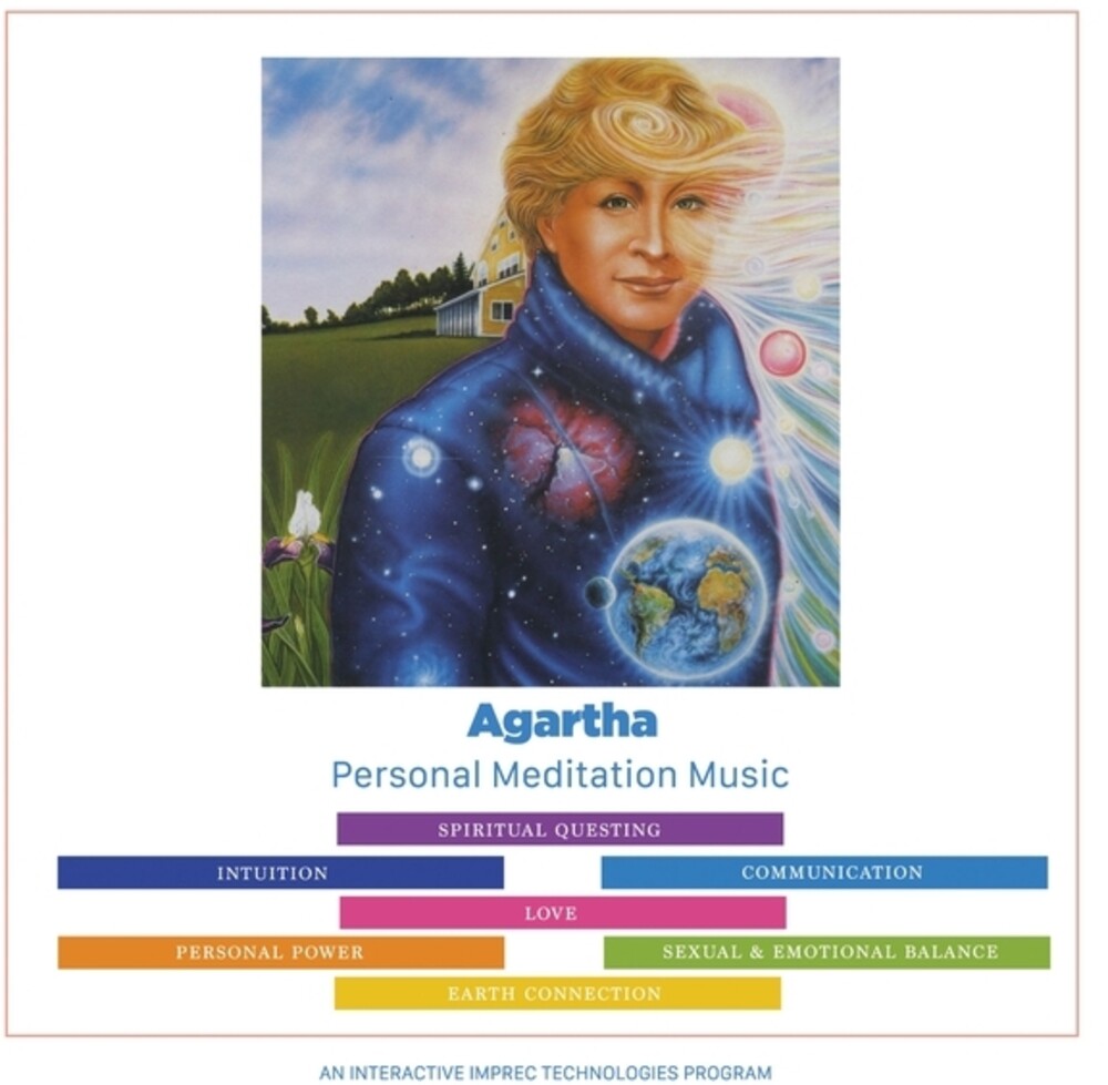 the album cover for Young-Meredith Sowers - Agartha: Personal Meditation Music