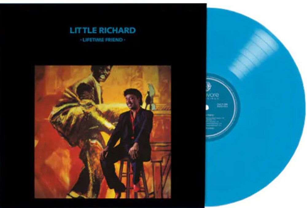 the album cover for Little Richard - Lifetime Friend (Trq)