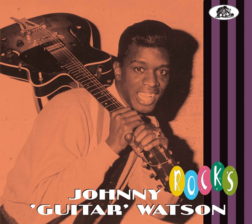 the album cover for Johnny Watson Guitar - Rocks