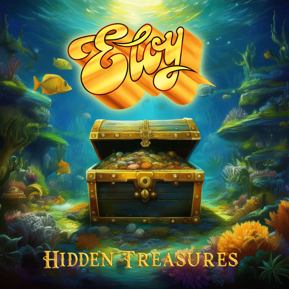the album cover for Eloy - Hidden Treasures