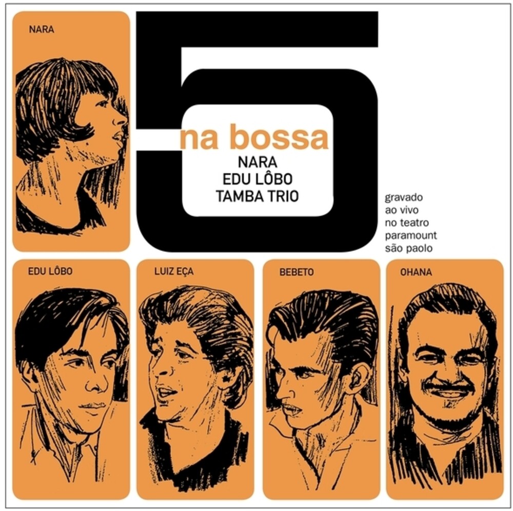 the album cover for Nara Leao / Lobo,Edu / Trio,Tamba - 5 Na Bossa