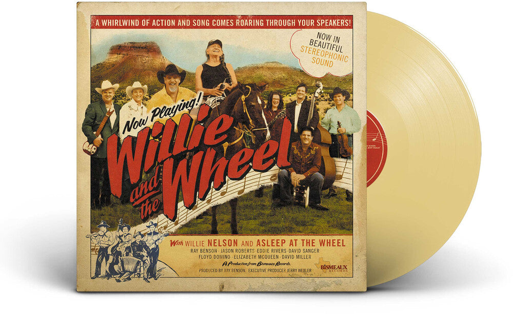 the album cover for Willie Nelson - Willie And The Wheel (Aniv)