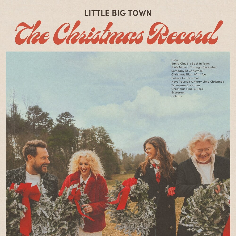 the album cover for Little Big Town - Christmas Record