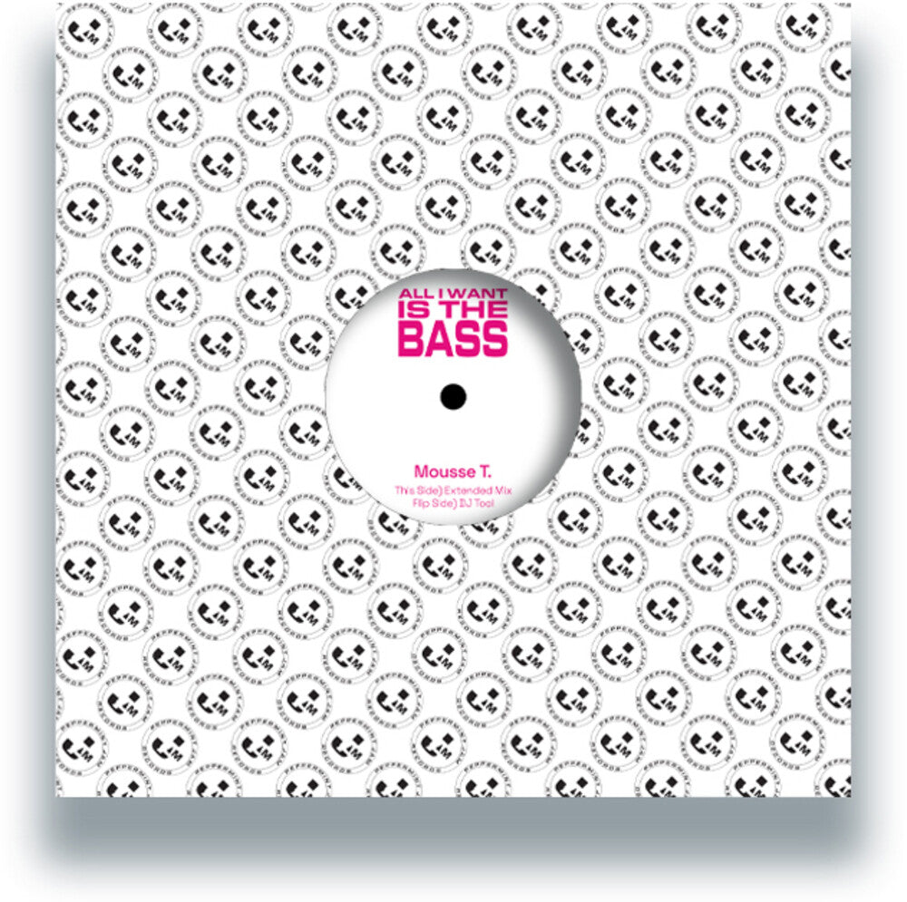 the album cover for Mousse T - All I Want Is The Bass