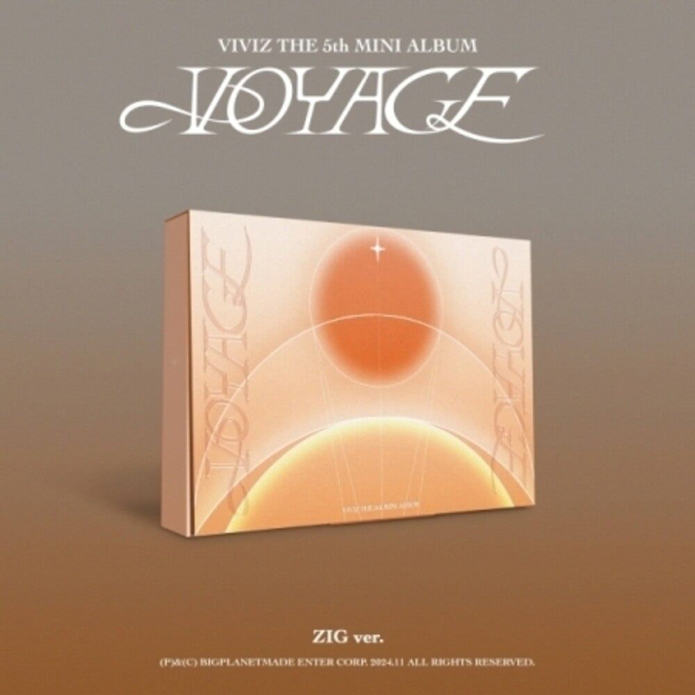 the album cover for Viviz - Voyage (W/Book) (Post) (Stic) (Pcrd) (Phob) (Phot)