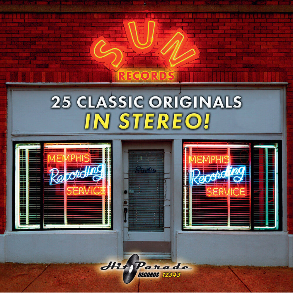 the album cover for Sun Records: 25 Classic Originals In Stereo / Var - Sun Records: 25 Classic Originals In Stereo / Var