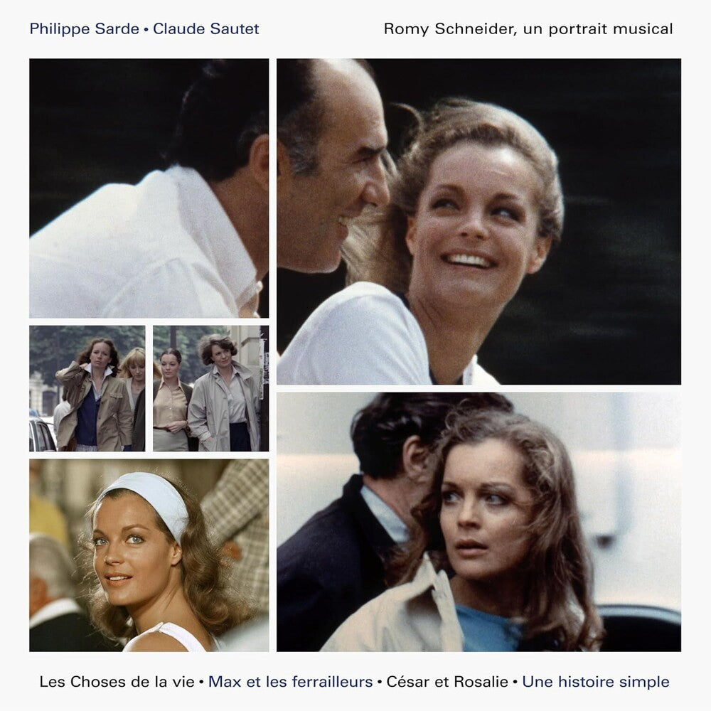 the album cover for Philippe Sarde - Romy Schneider Un Portrait Musical
