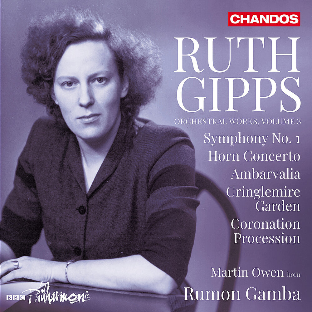 the album cover for Gipps / Owen / BBC Philharmonic - Orchestral Works Vol. 3