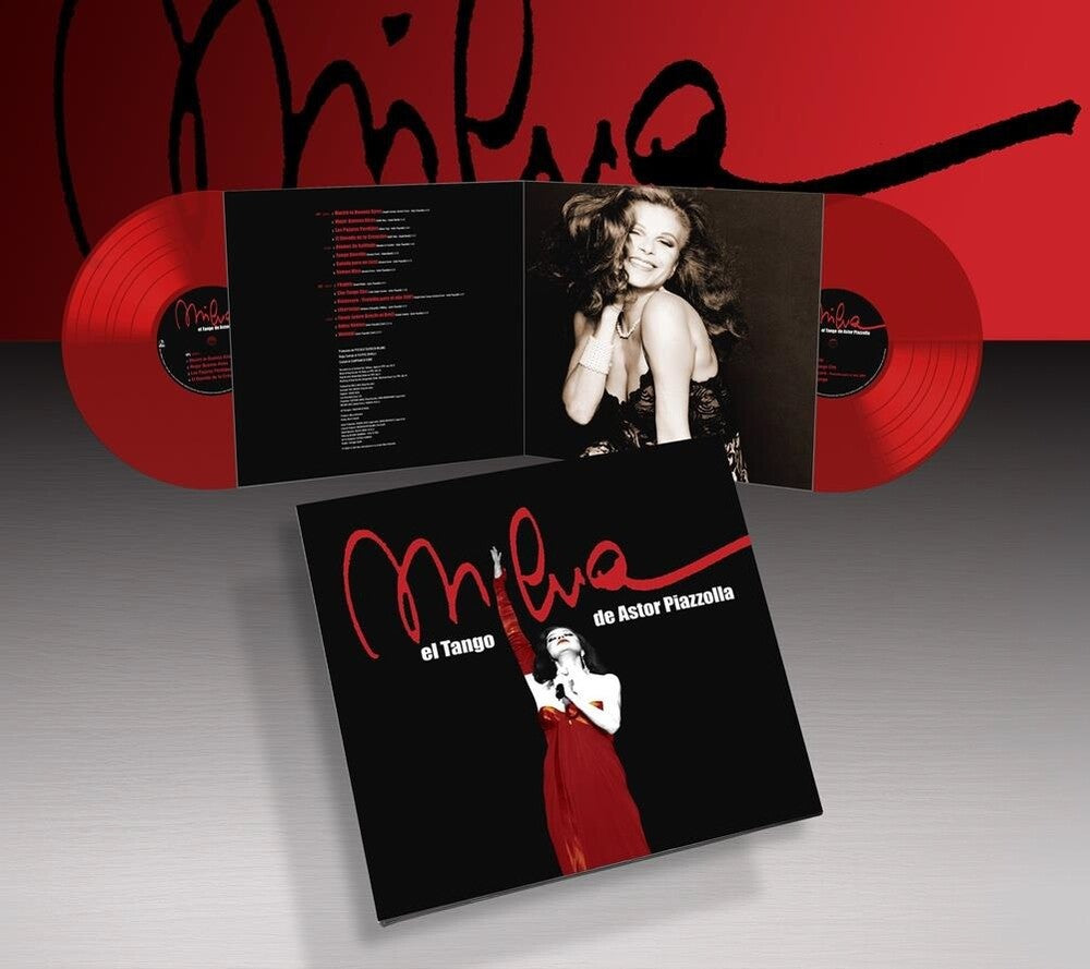 the album cover for Milva - El Tango De Astor Piazzolla