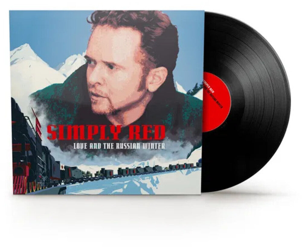 the album cover for Simply Red - Love & The Russian Winter