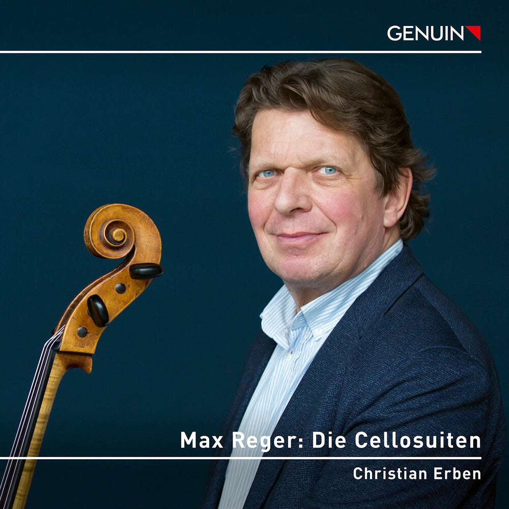 the album cover for Reger / Erben - Die Cellosuiten