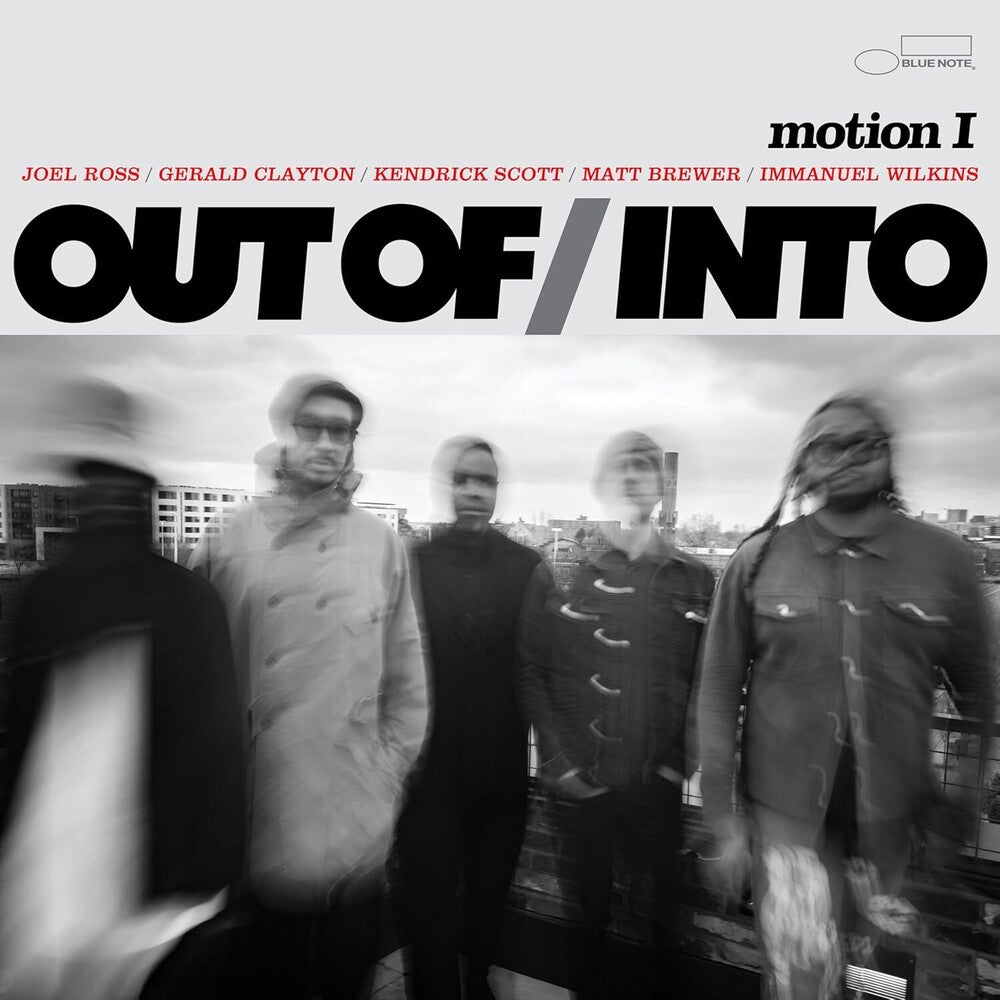 the album cover for Out Of / Into - Motion I