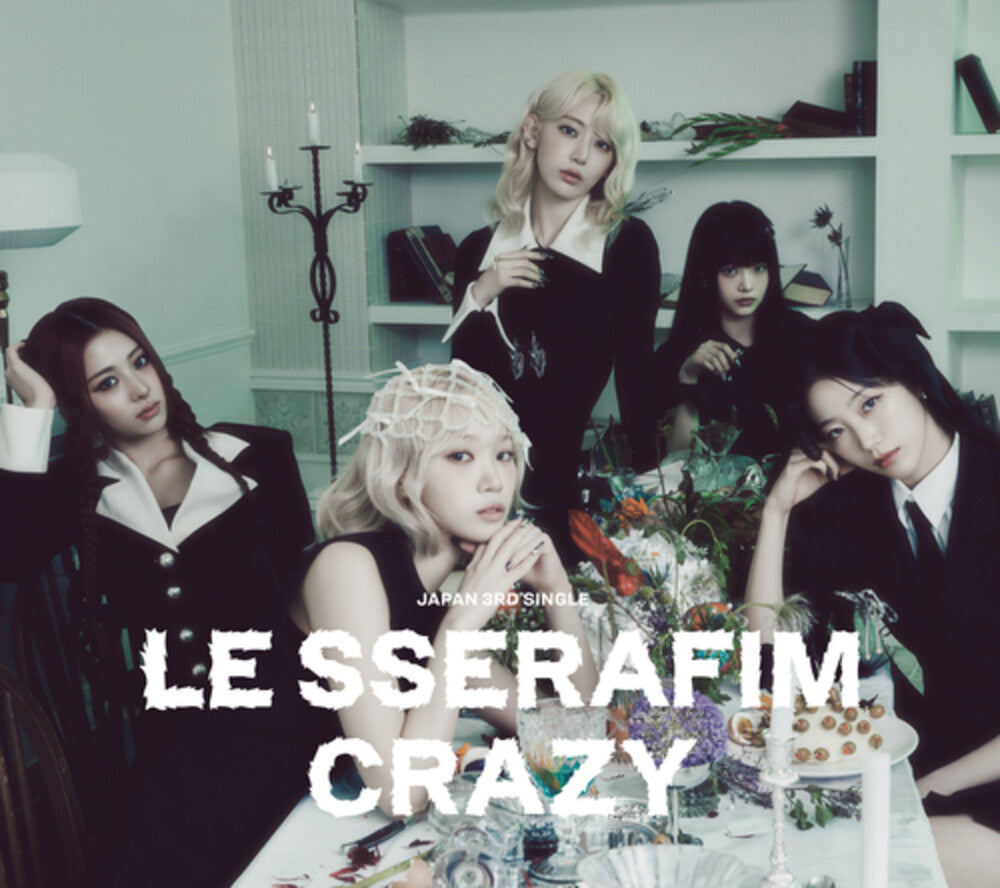 the album cover for LE SSERAFIM - Crazy - Version B (Jpn)