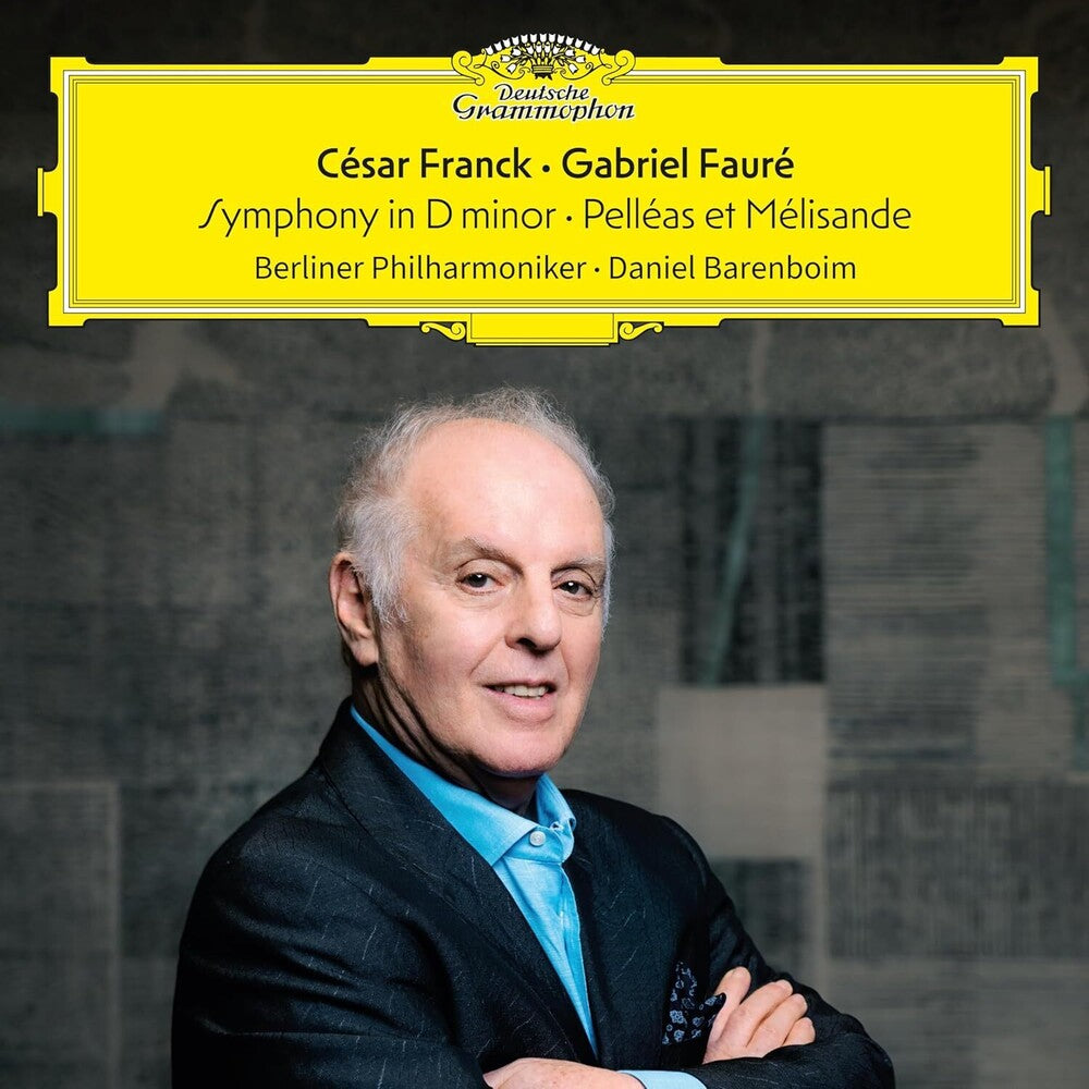 the album cover for Franck / Faure / Daniel Barenboim - Franck: Symphony In D Minor / Faure: Pelleas Et