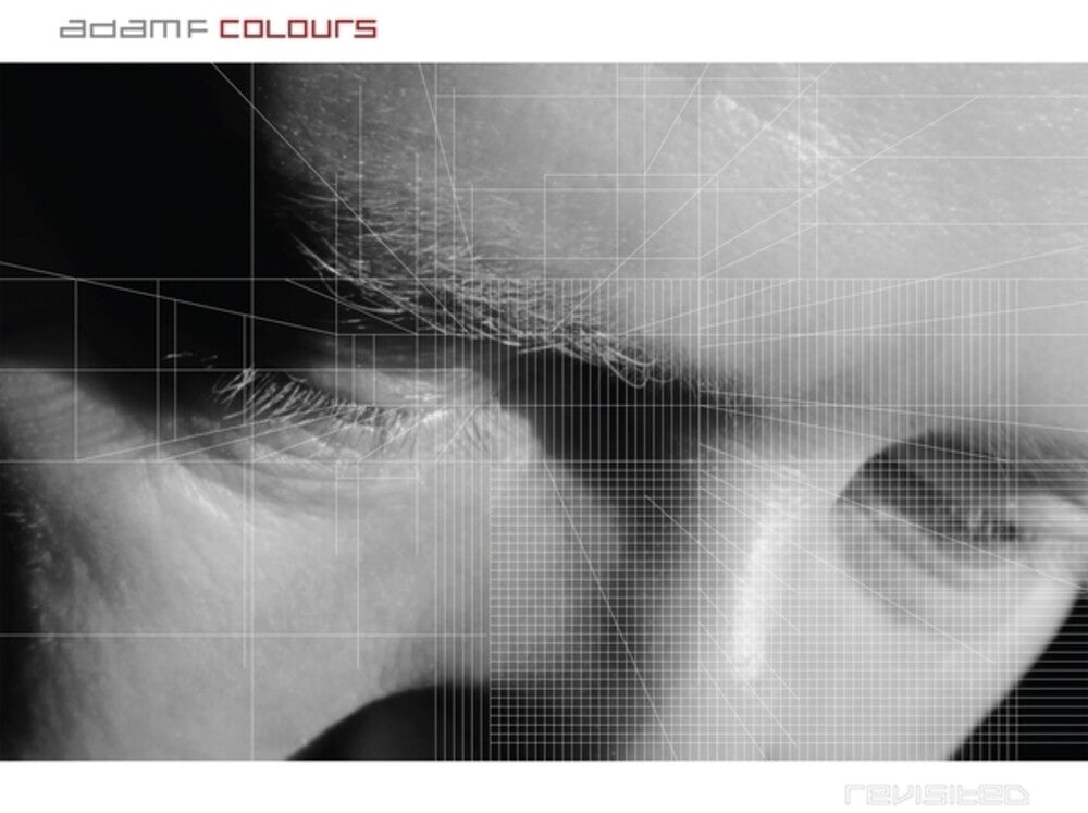 the album cover for Adam F - Colours Revisited