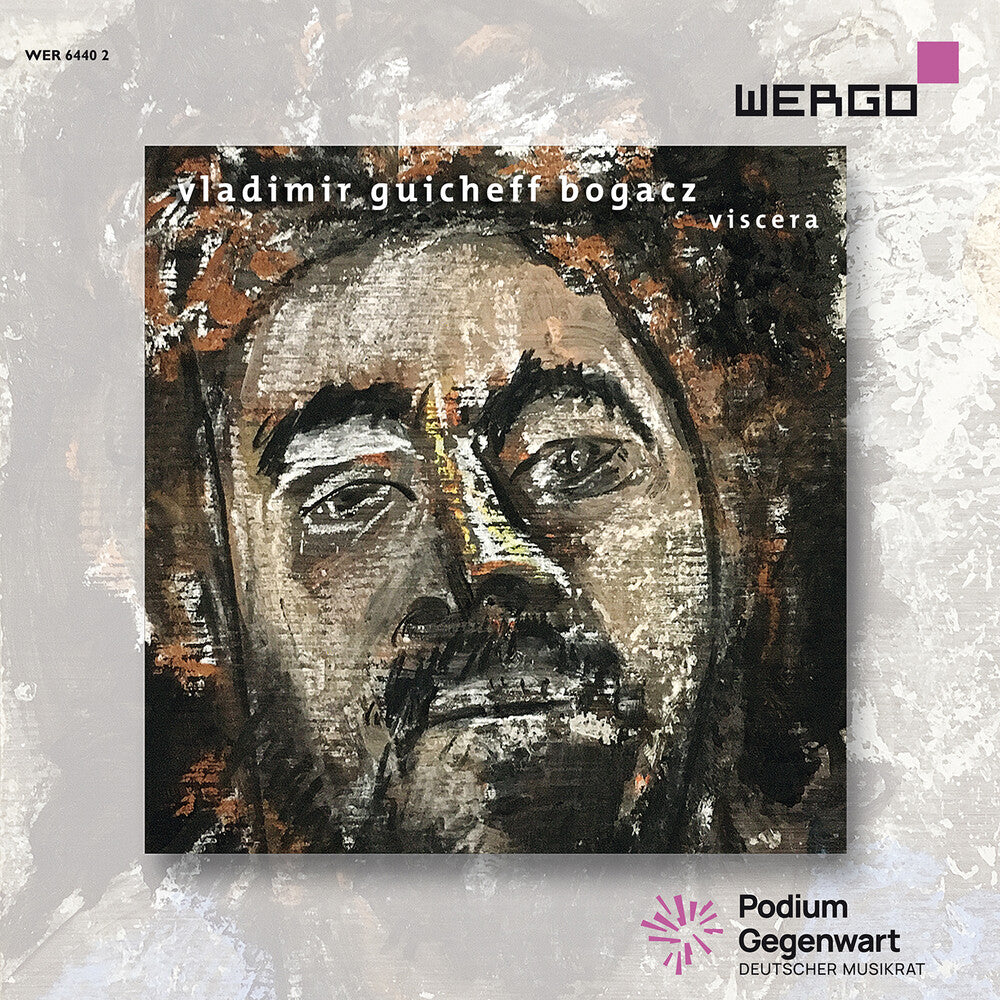 the album cover for Bogacz / Ensemble Musikfabrik - Viscera
