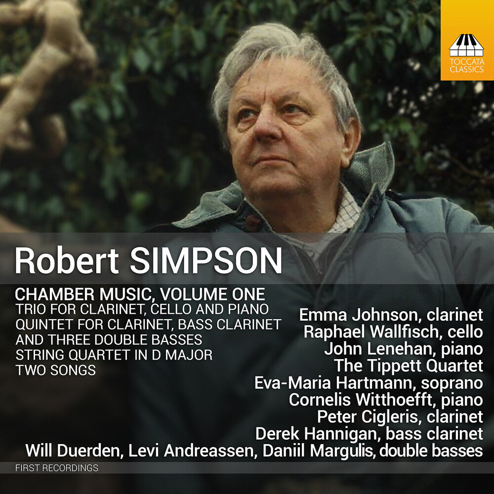 the album cover for Simpson / Housman / Mills / Tippett Quartet - Chamber Music Vol. 1