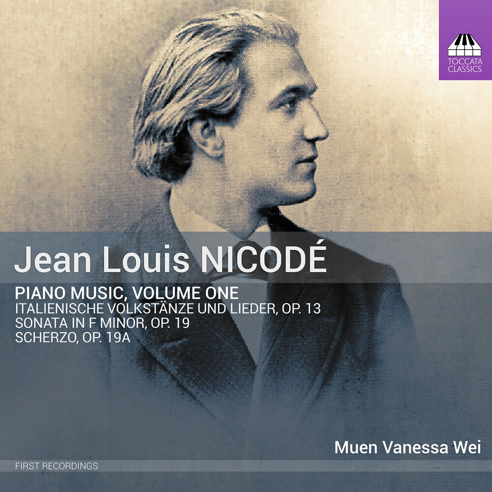 the album cover for Nicode / Wei - Piano Music Vol. 1