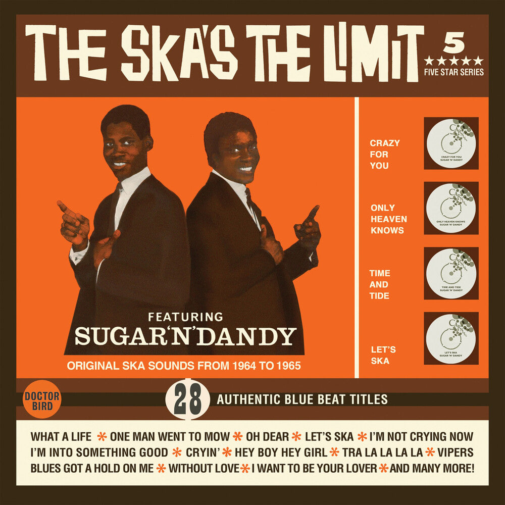 the album cover for Dandy - Ska's The Limit Featuring Sugar & Dandy Edition