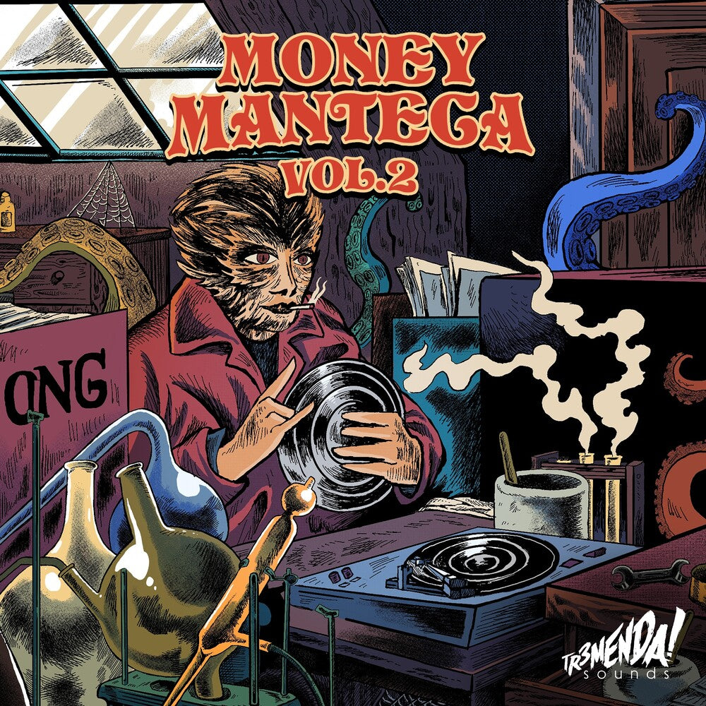 the album cover for Raphox & Cleancapone - Money Manteca, Vol. 2 (Mod)