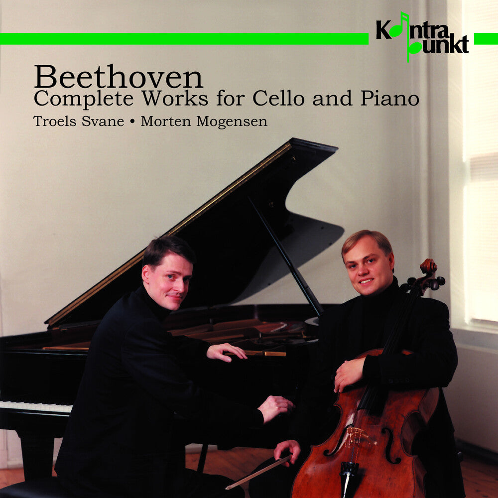 the album cover for Troels Svane - Complete Works For Cello & P