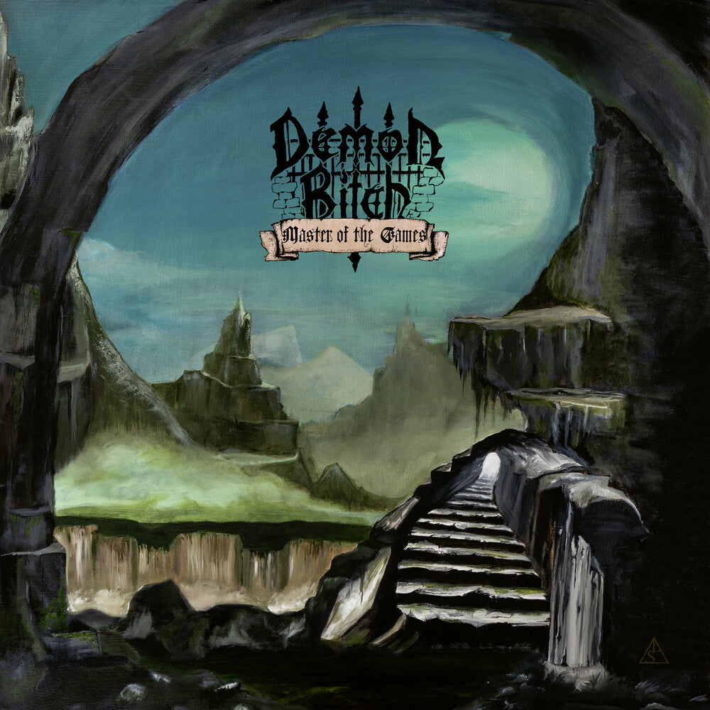 the album cover for Demon Bitch - Master Of The Games