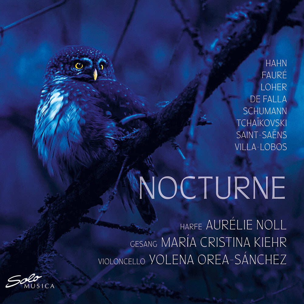 the album cover for Faure / Hahn / Noll / Kiehr - Nocturne